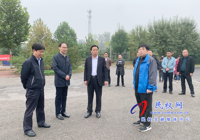 市人大常委會(huì)副主任、縣委書記姬脈常調(diào)研第六屆制冷裝備博覽會(huì)籌備工作