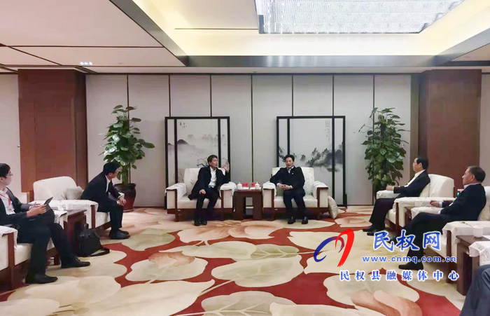 市長張建慧會見福建雪人集團董事長林汝捷 市長張建慧會見福建雪人集團董事長林汝捷