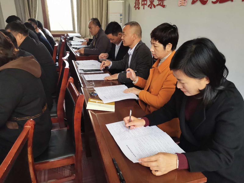 民權(quán)縣住建局開展黨員干部“應知應會”知識測試 民權(quán)縣住建局開展黨員干部“應知應會”知識測試