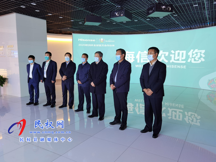 市人大常委會副主任、縣委書記姬脈常率隊赴山東招商考察