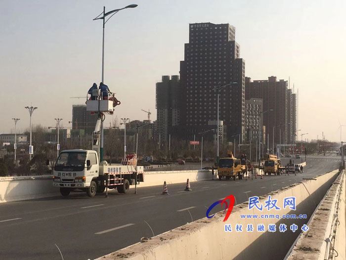 路燈管理所：戰(zhàn)嚴寒、促安全、保亮化