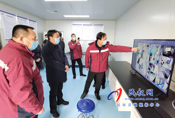 市人大常委會(huì)副主任、縣委書記姬脈常調(diào)研疫情防控工作