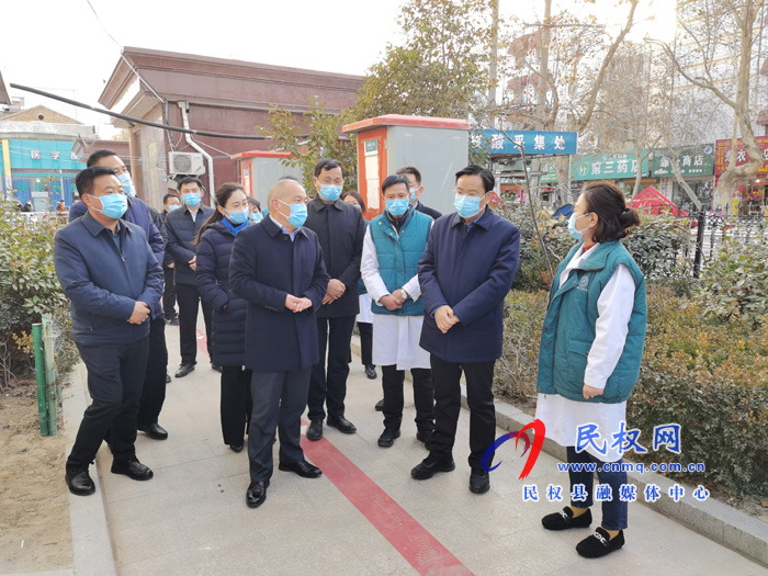 市人大常委會(huì)副主任、縣委書記姬脈常調(diào)研疫情防控工作