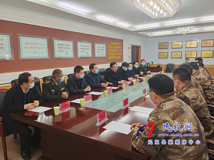 市縣領(lǐng)導(dǎo)慰問(wèn)商丘軍分區(qū)官兵