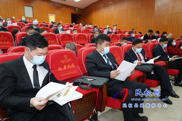 民權縣第十五屆人民代表大會第五次會議開幕 民權縣第十五屆人民代表大會第五次會議開幕