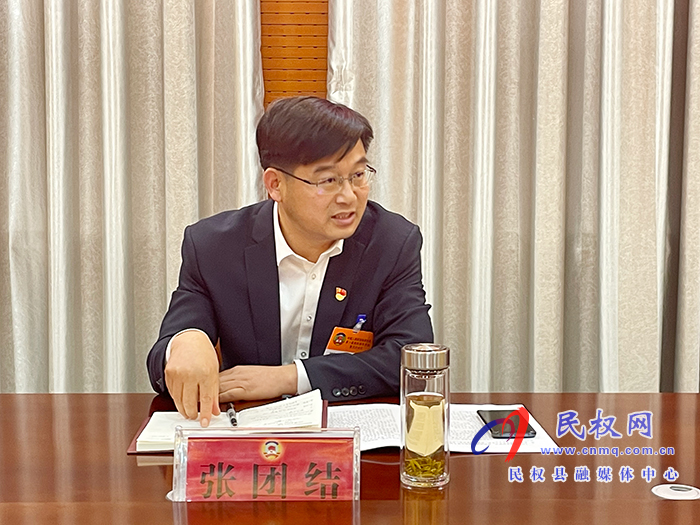 縣委副書記、縣長(zhǎng)張團(tuán)結(jié)參加政協(xié)十屆五次會(huì)議農(nóng)林水組委員小組討論會(huì)