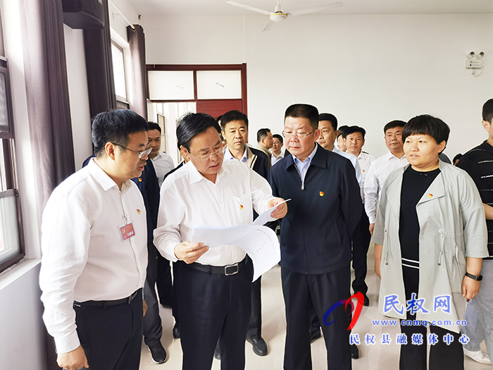 市人大常委會副主任、縣委書記姬脈常調(diào)研鄉(xiāng)鎮(zhèn)換屆工作