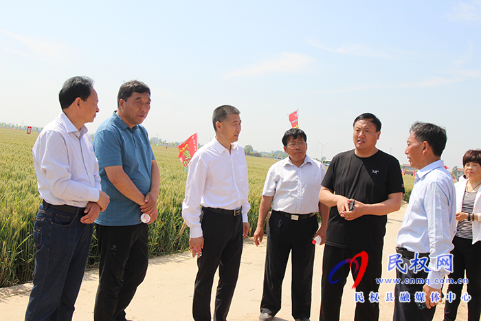 2021年優(yōu)質(zhì)高效綠色小麥萬畝示范現(xiàn)場觀摩會在民召開 2021年優(yōu)質(zhì)高效綠色小麥萬畝示范現(xiàn)場觀摩會在民召開