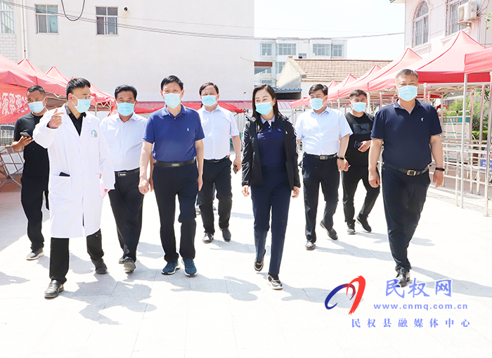 市政協(xié)副主席、衛(wèi)健委主任張樹仁到民督導(dǎo)新冠肺炎疫苗接種工作