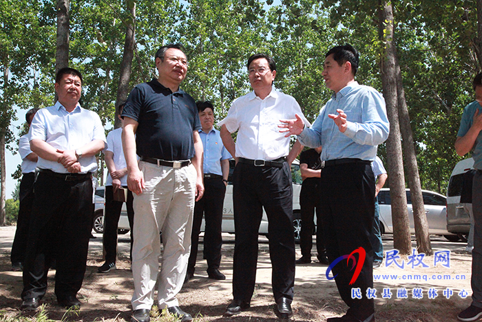 市委常委、常務(wù)副市長吳祖明到民開展巡河調(diào)研工作