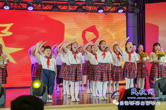 民權(quán)縣實驗小學第九屆校園文化藝術(shù)節(jié)隆重開幕 民權(quán)縣實驗小學第九屆校園文化藝術(shù)節(jié)隆重開幕