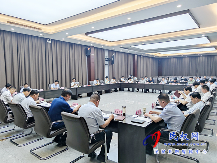 市人大常委副主任、縣委書記姬脈常主持召開縣委理論學(xué)習(xí)中心組會議