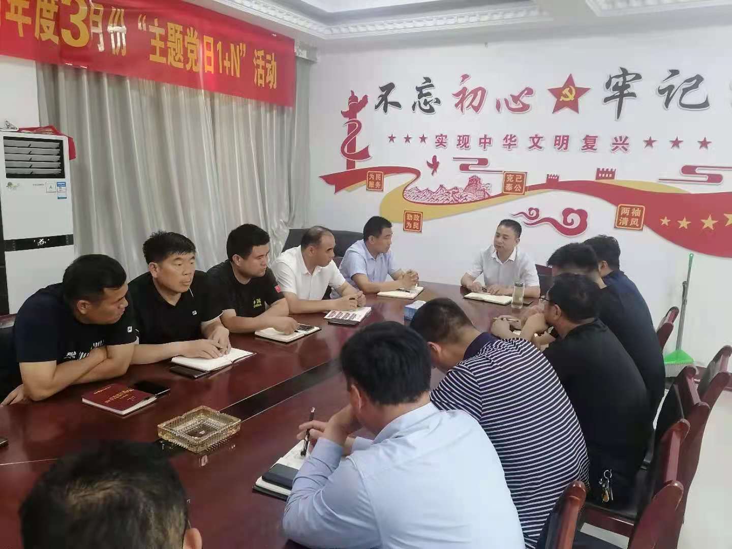 北關(guān)鎮(zhèn)學(xué)黨史、抓穩(wěn)定