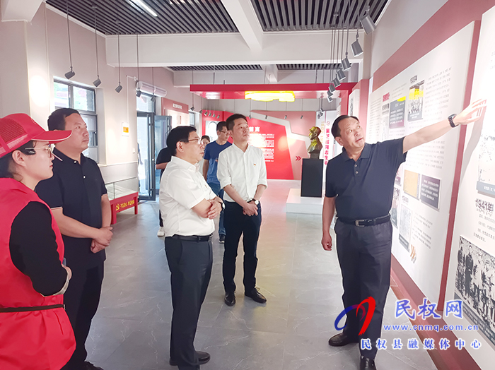河南省委黨史研究室二級巡視員、一處處長宋倫一行到民調(diào)研黨史教育工作