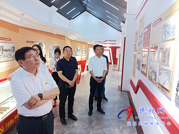 河南省委黨史研究室二級巡視員、一處處長宋倫一行到民調(diào)研黨史教育工作