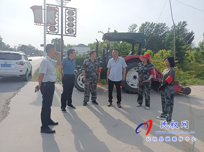 縣黨史學習教育督導組督導“我為群眾辦實事，服務(wù)三夏當先鋒”主題活動開展情況