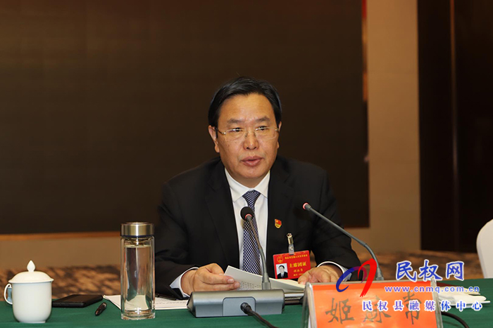 出席市五屆人大五次會議民權(quán)縣代表團舉行第二次會議 出席市五屆人大五次會議民權(quán)縣代表團舉行第二次會議