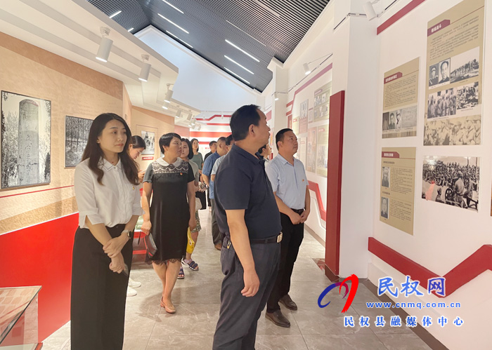 全市黨史教育基地建設專題調(diào)研現(xiàn)場會在民權召開