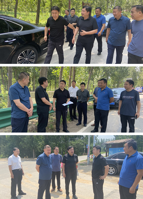 市公路發(fā)展中心主任張杰到我縣督導(dǎo)檢查防汛工作 市公路發(fā)展中心主任張杰到我縣督導(dǎo)檢查防汛工作