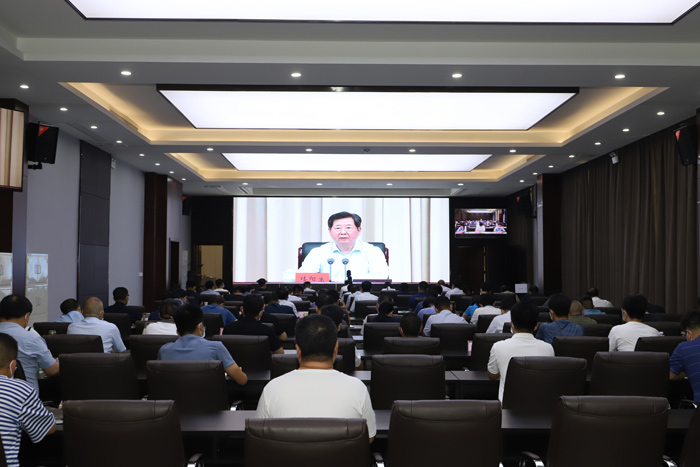 我縣組織收聽收看省市新冠肺炎疫情防控工作電視電話會 我縣組織收聽收看省市新冠肺炎疫情防控工作電視電話會