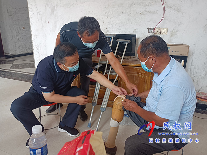 民權:關愛特殊群體 情暖抗疫路 民權:關愛特殊群體 情暖抗疫路