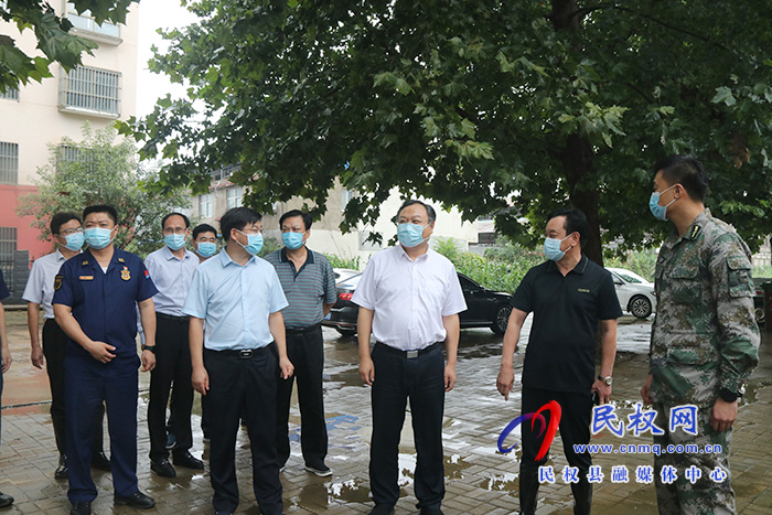 市委常委、常務(wù)副市長(zhǎng)吳祖明到民督導(dǎo)檢查基層應(yīng)急管理體系和能力建設(shè)工作