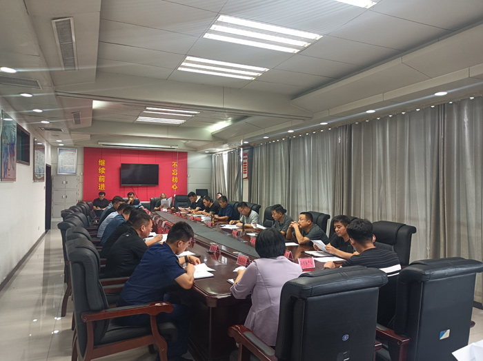 縣委副書記栗團結主持召開民權縣第十三次黨代會各工作組協調會