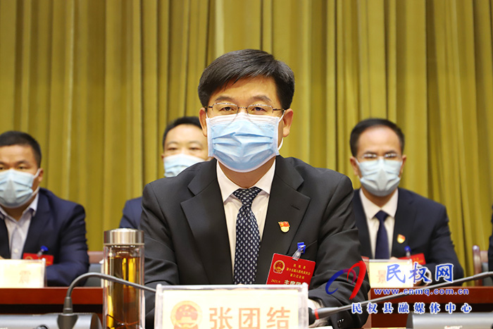民權縣第十五屆人民代表大會第六次會議開幕 民權縣第十五屆人民代表大會第六次會議開幕