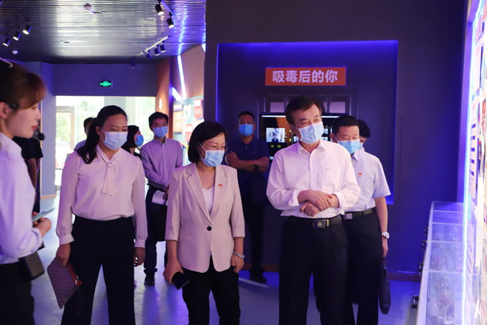 省禁毒委檢查評(píng)估組蒞民檢查評(píng)估禁毒整治工作