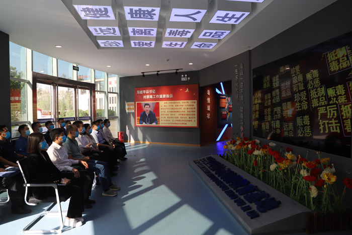 省禁毒委檢查評(píng)估組蒞民檢查評(píng)估禁毒整治工作