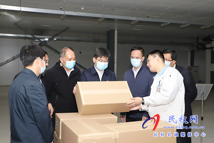縣委書記張團(tuán)結(jié)調(diào)研企業(yè)發(fā)展和重點(diǎn)項(xiàng)目建設(shè)情況