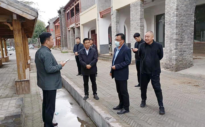 縣委常委、宣傳部長、副縣長畢道喜到北關(guān)鎮(zhèn)督導(dǎo)調(diào)研4A級旅游景區(qū)創(chuàng)建工作
