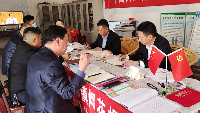 縣委常委、縣紀(jì)委書記、縣監(jiān)委主任冉燃到龍?zhí)伶?zhèn)督導(dǎo)軟弱渙散村黨組織整頓及脫貧攻堅后評估工作