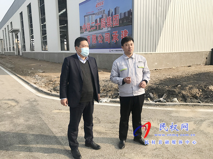 縣委常委、縣委辦公室主任吳杰深入企業(yè)開(kāi)展“萬(wàn)人助萬(wàn)企”活動(dòng)