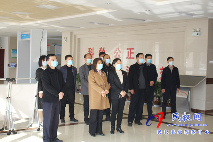 商丘市科技局黨組書記李愛芝一行到民調研制冷裝備中試基地籌建情況