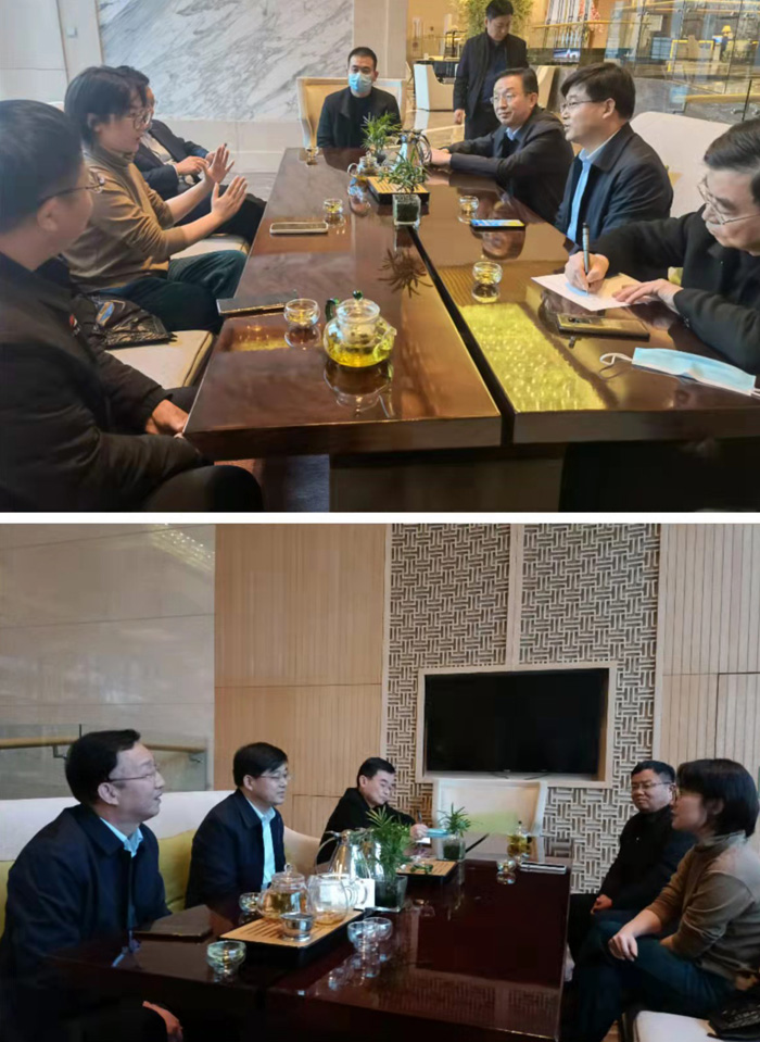 縣委書記張團(tuán)結(jié)到北京開展招商考察活動