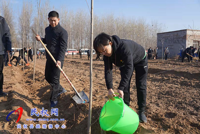 我縣組織開展冬季義務(wù)植樹活動
