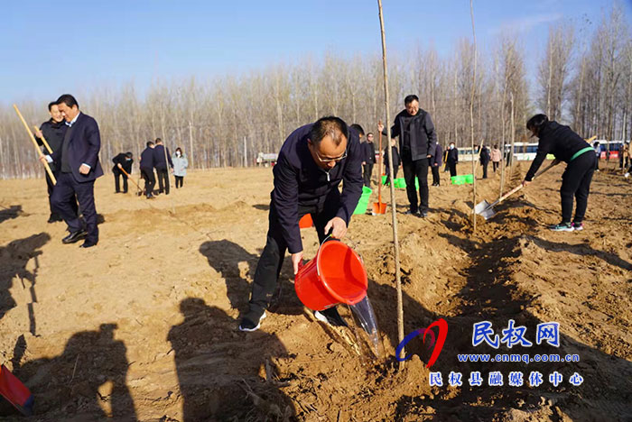 我縣組織開展冬季義務(wù)植樹活動