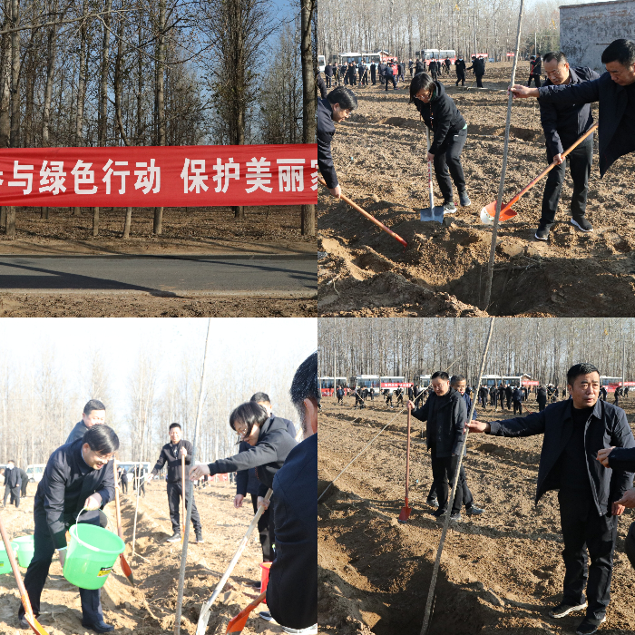 民權(quán)縣積極開展全民冬季義務(wù)植樹活動