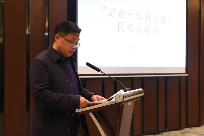 “記者一線看創(chuàng)建”采訪團走進民權