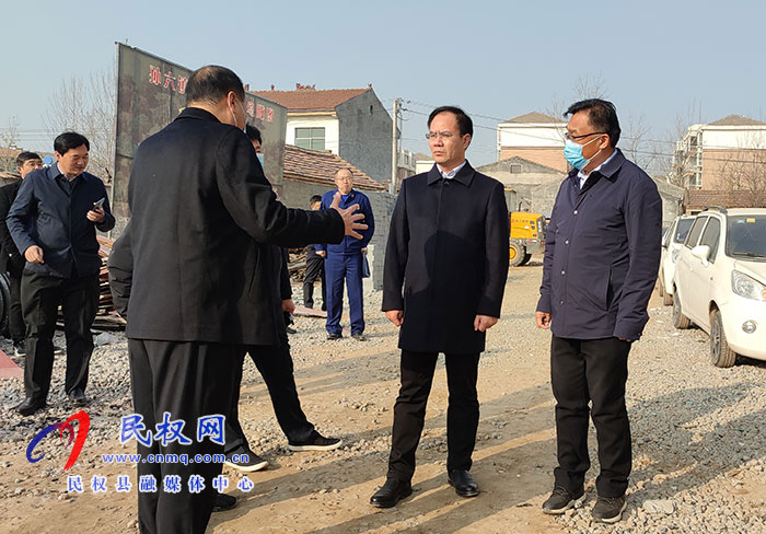 縣領(lǐng)導(dǎo)王景義、畢道喜督導(dǎo)檢查省市民生實(shí)事等工作
