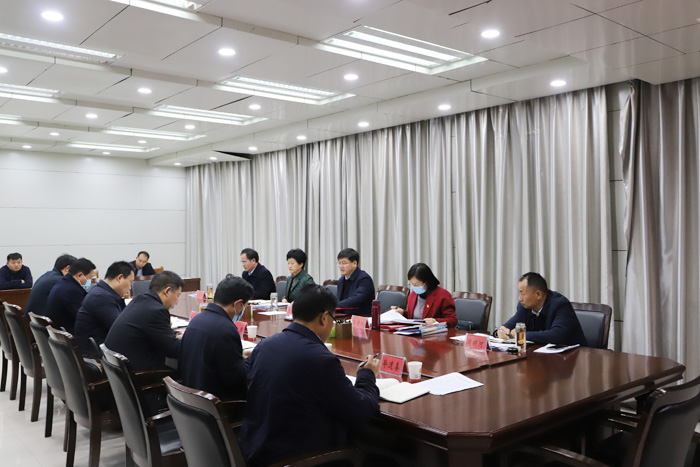 縣委書記張團結主持召開中共民權縣第十三屆委員會常務委員會第10次會議