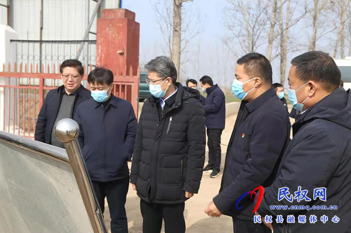 副市長(zhǎng)潘峰蒞民調(diào)研引黃河水、農(nóng)場(chǎng)種質(zhì)資源繁育等工作