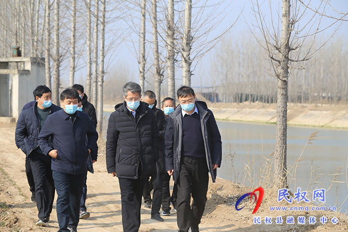 副市長(zhǎng)潘峰蒞民調(diào)研引黃河水、農(nóng)場(chǎng)種質(zhì)資源繁育等工作
