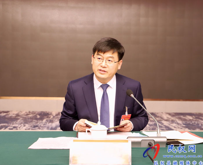市五屆人大七次會議民權(quán)縣代表團第一次會議召開