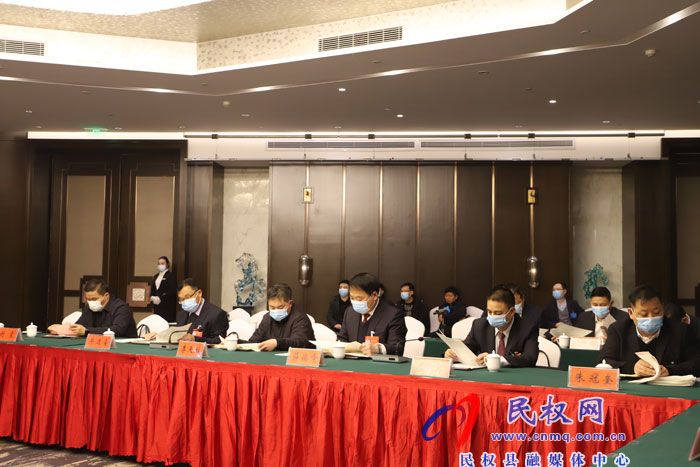 市五屆人大七次會議民權(quán)縣代表團第一次會議召開