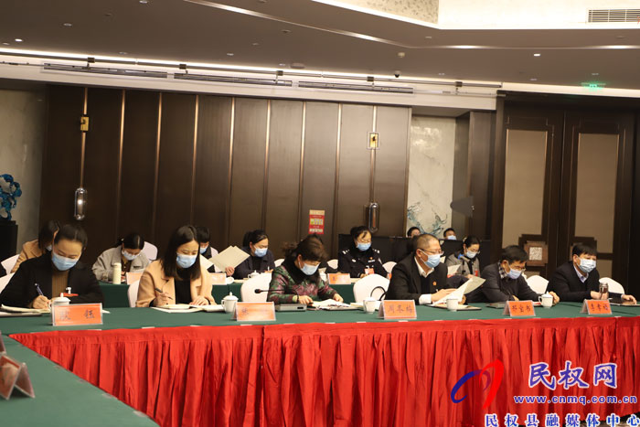 市五屆人大七次會議民權(quán)縣代表團第一次會議召開