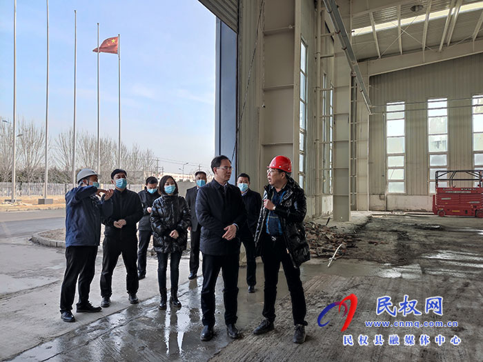 縣委常委、常務(wù)副縣長王景義調(diào)研企業(yè)運(yùn)營情況
