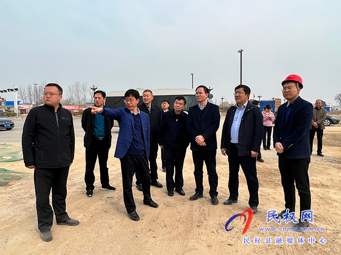 縣委常委、常務(wù)副縣長(zhǎng)王景義調(diào)研重點(diǎn)項(xiàng)目建設(shè)工作