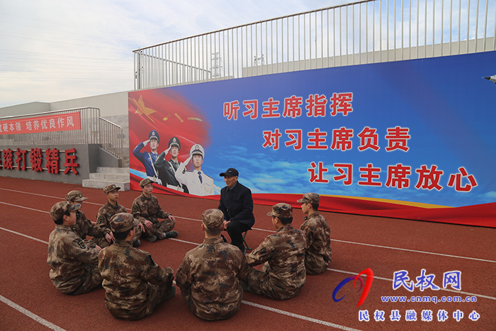 河南省民權縣人武部扎實開展“尊干愛兵”活動